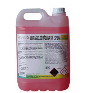 FREGASUELOS MAQUINA SIN ESPUMA 5 LT