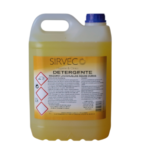 DETERGENTE LAVAVAJILLAS AGUAS DURAS 5 LT